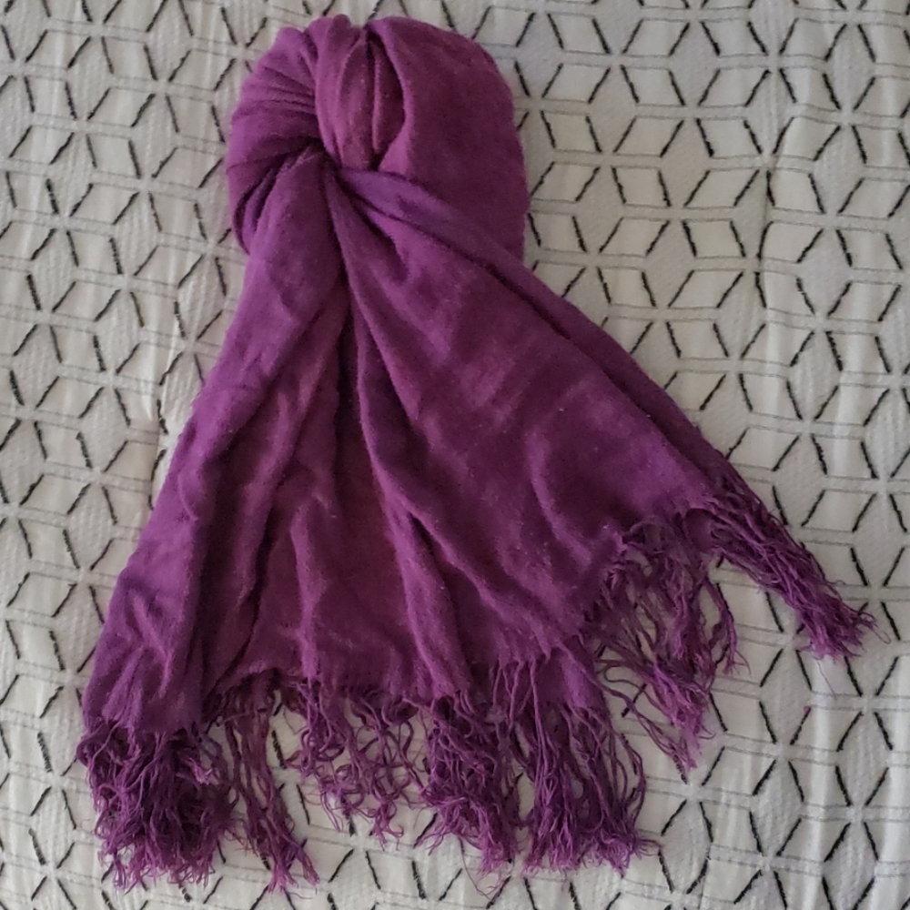 Purple Scarf